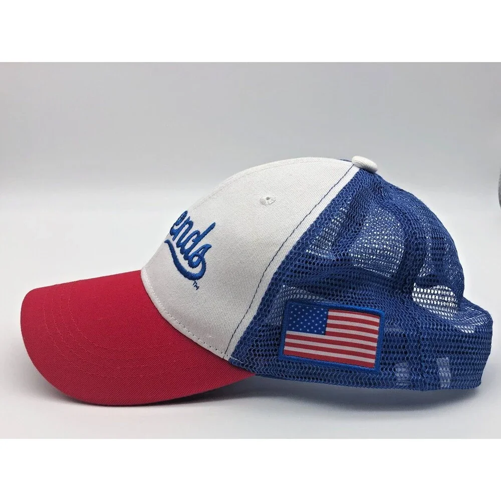 Lexington Legends Ball Cap Trucker Hat Red White Blue Mesh Snapback Patriotic